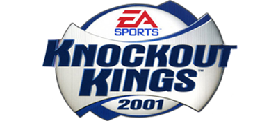 Knockout Kings 2001 title screen for Playstation 2